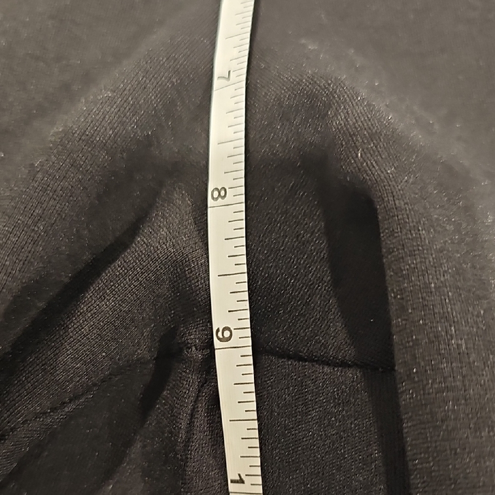 Soma Black Elastic Waist Stretch Straight Leg Dress Pants - Picture 6 of 8